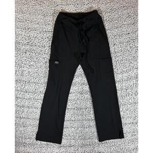QBK Womens XS Black Performance Jogger Pants Drawstring Pockets